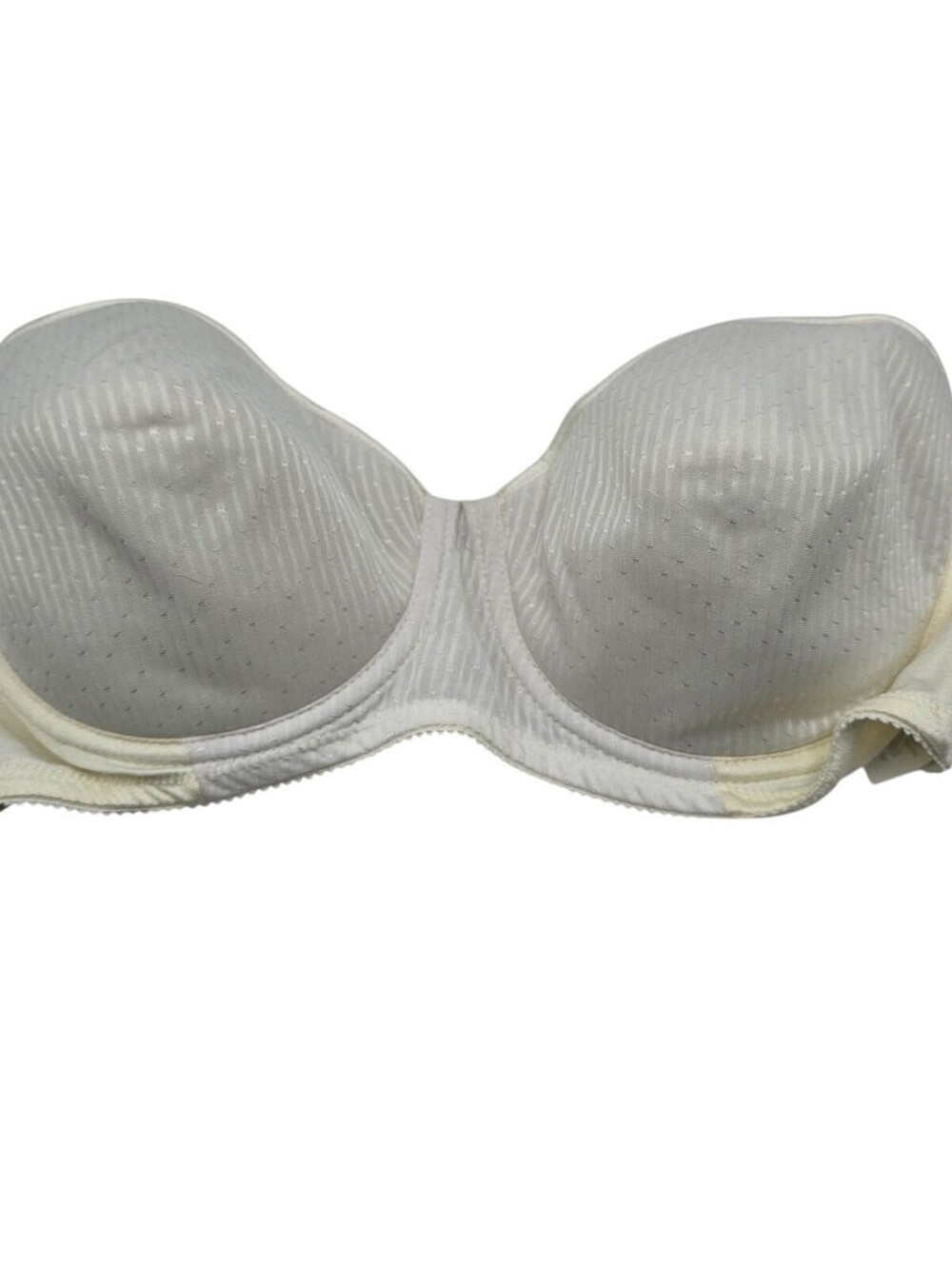 Vintage 1970s Sears Womens Sz 36C Strapless Bra White Style 46425
